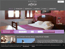 Tablet Screenshot of hostal-astoria.com